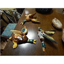 RETRO GEESE WALL ORNAMENT - 1 LEG AS-IS