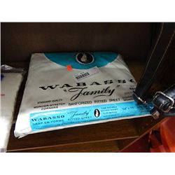 SHEET - FITTED COTTON - 54" X 75" -  NEW