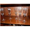 Image 1 : SHELF OF CRYSTAL GLASSES - 6