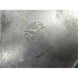 VINTAGE POT WITH LID - MARCA DER  - MADE IN ITALY - 99% ALUMINUM