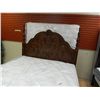 Image 1 : KING BED FRAME - NEW - POSTER HEAD BOARD - LOW PROFILE FOOT BOARD