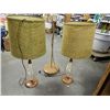 Image 2 : RETRO FLOOR LAMP & 2 TABLE LAMPS