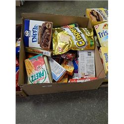 BOX ASSORTED FOOD ITEMS