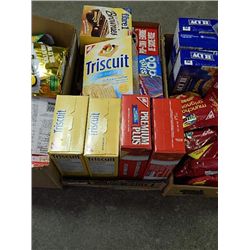 BOX ASSORTED FOOD ITEMS