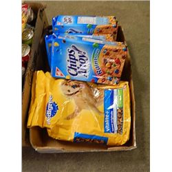 BOX ASSORTED FOOD ITEMS