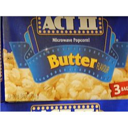 ACT II POPCORN - 6 PER LOT