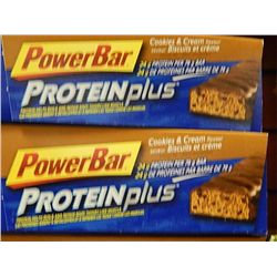 POWER BARS - COOKIES & CREAM - 2 BOXES