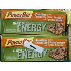 POWER BARS - PEANUT CHOCOLATE CHIP - 2 BOXES