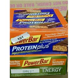 POWER BARS - 2 BOXES