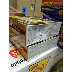 POWER BARS - 2 BOXES