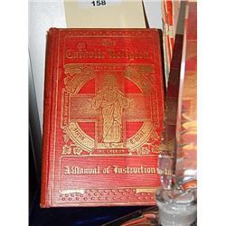 CATHOLIC RELIGION - A MANUAL OF INSTRUCTION