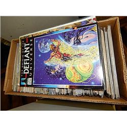 BOX OF ASSORTED COLLECTABLE COMICS