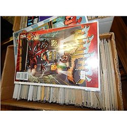 BOX OF ASSORTED COLLECTABLE COMICS