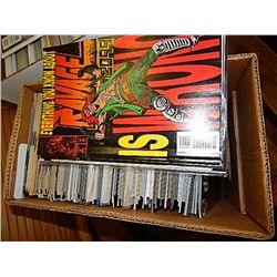 BOX OF ASSORTED COLLECTABLE COMICS