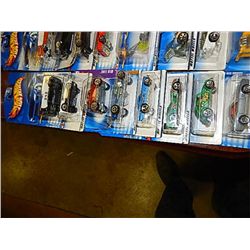 NEW HOT WHEELS FROM VARIOUS YEARS - UNOPENED - SINGLES - 8 PER LOT