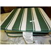 Image 1 : CHAIR CUSHIONS - 6 - GREEN STRIPPED