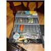 Image 1 : TACKLE BOX & CONTENTS - LARGE