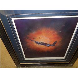 FRAMED LIMITED EDITON PRINT "WEE BIT CLOSE " - JACK CRESCENZI