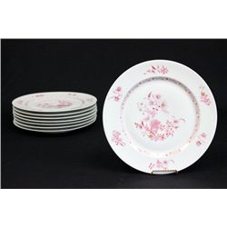 Set of 8 A. Vignaud Limoges France dishes