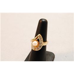 18k G.E. Ring