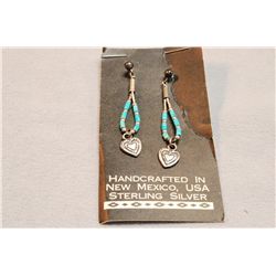 Sterling Silver Turquoise Earrings