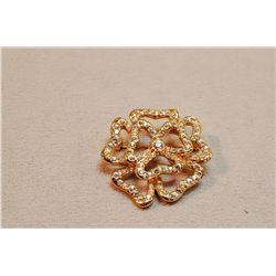 Gorgeous Monet Rhinestone Brooch