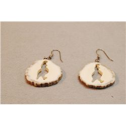 Vintage Quail Earrings