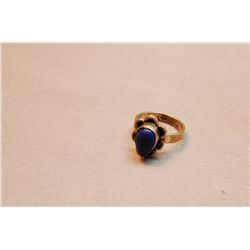 Sterling Silver Lapis Ring