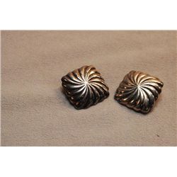 Sterling Silver Earrings, 17 Grams