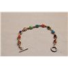 Image 1 : Sterling Silver Multi Stone Bracelet