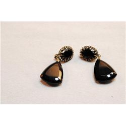 Big Vintage Costume Jewelry Earrings