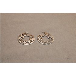 Big Sterling Silver Earrings