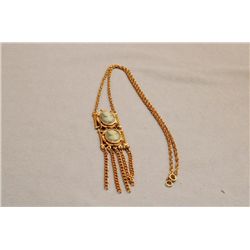 Very Pretty Double Cameo Necklace