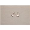 Image 1 : Sterling Silver Rose Quartz Earrings
