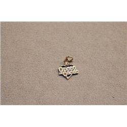 Sterling Silver House Of Blues Pendant