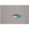 Image 1 : Rare Sterling Silver And Enamel Fish Item