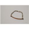 Image 1 : Sterling Silver Name Bracelet, 29.8 Grams