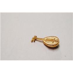 Vintage Avon Banjo Locket Brooch