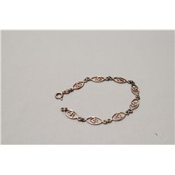 Sterling Silver Heart Bracelet