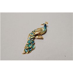 Nice Peacock Brooch