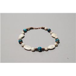 Gorgeous Magnasite And Geode Necklace