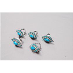 Lot Of Five Costume Jewelry Rings