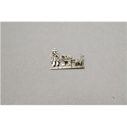 Vintage Peruvian Sterling Silver Brooch