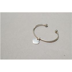 Sterling Silver With Heart Bracelet