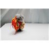 Image 1 : Souvenir Doll From Arizona with real rabbit fur coat