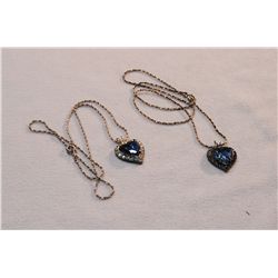 Lot Of Two The Titanic Style Necklaces
