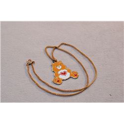 Vintage 1983 Care Bears Necklace