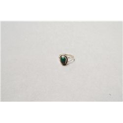 Vintage Sterling Silver Turquoise Ring
