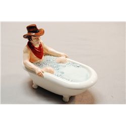 Mike As A Cowboy In Bathtub