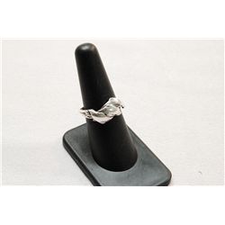 Sterling Silver Dolphin Puzzle Ring
